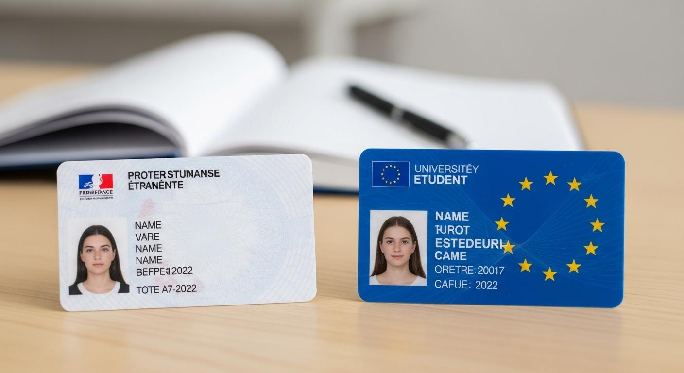 Différence carte étudiante française ou européenne