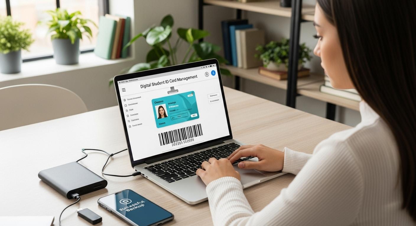 Sécuriser et sauvegarder sa carte étudiante numérique
